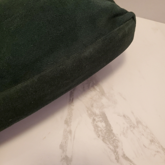 GREEN LEATHER bag By LORD and TAYLOR - Picture 7 of 9